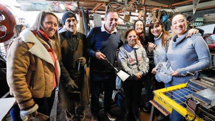 La herrería Principios Eternos funcionaba en el barrio La Cava, de Fiorito.