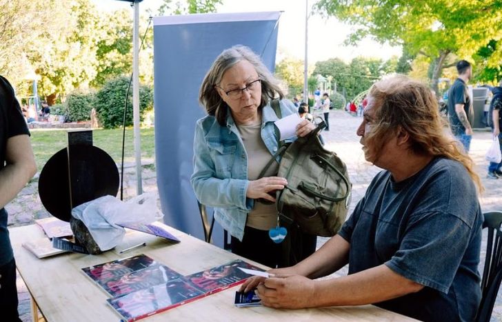 Jornada de salud mental en la Plaza Libertad.