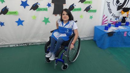 Comprometida con la integración escolar.