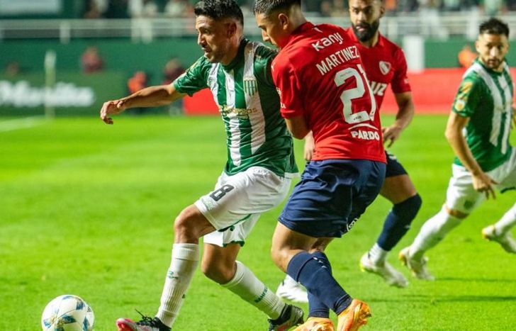 Banfield perdió en su cancha ante Independiente por la Copa de la Liga.