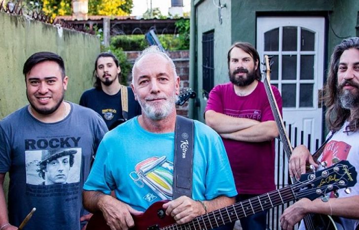 Chala Rasta, en la Plaza Grigera de Lomas de Zamora.