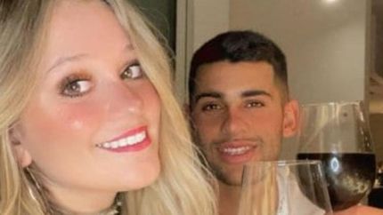 Cuti Romero y su esposa Karen.