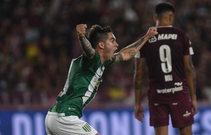 Así se gritó el golpe del empate de Banfield ante Lanús.