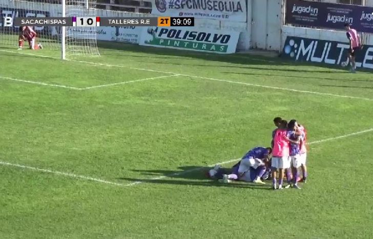 Sacachispas le ganó a Talleres y no lo dejó llegar a la punta de la Primera B.