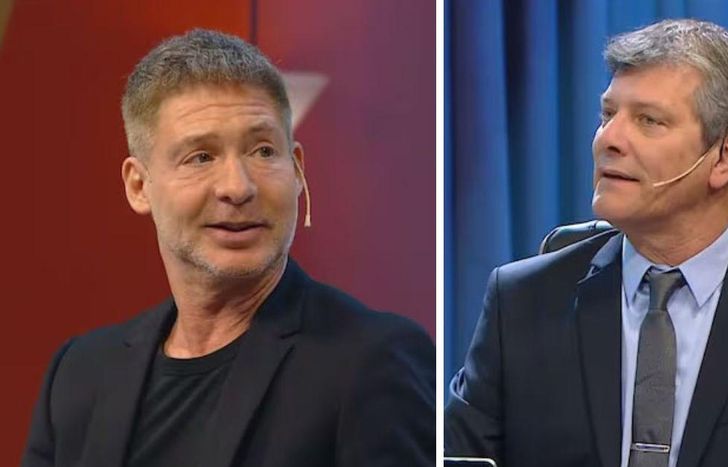 Adrián Suar y Mario Pergolini.