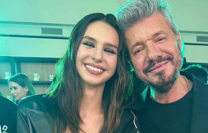 Juana Tinelli son su padre.