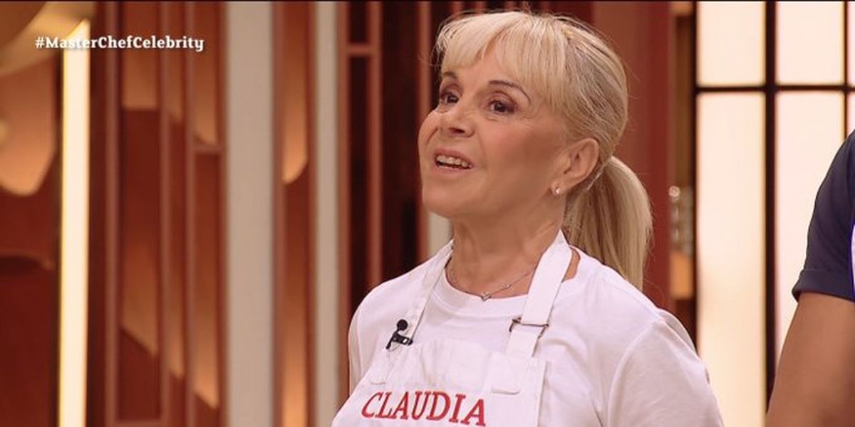 Claudia Villafañe, en MasterChef Celebrity.&nbsp;