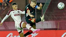 Lanús perdió con Estudiantes y no clasificó en la Copa de la Liga