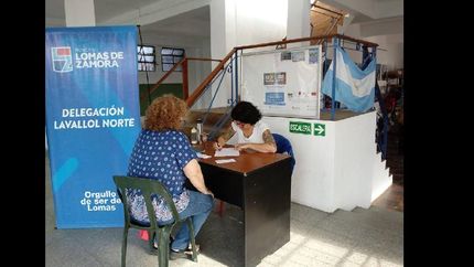 la defensoria del pueblo, en llavallol norte