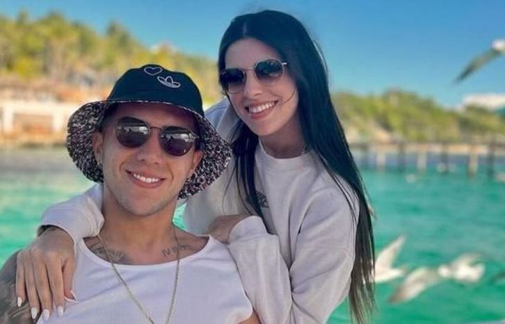 Enzo Fernández y Valentina Cervantes.&nbsp;