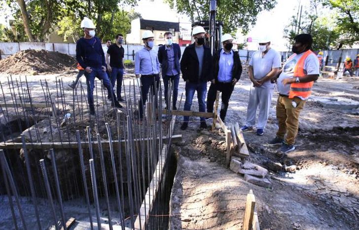 Las obras se realizan en Yrigoyen y Pringles.