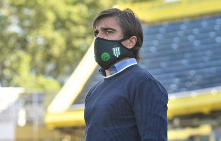 Sanguinetti, sereno a pesar del momento y la derrota.