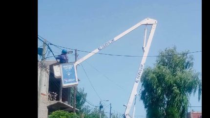 se llegó al 100% de luces LED en los barrios 2 de Abril, Juan Manuel de Rosas, Antártida Argentina, Juan Manuel de Rosas 2, Santa Catalina 2 y Barrio Obrero.