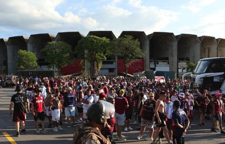 El hecho ocurrió en las inmediaciones del Estadio Mineirão.