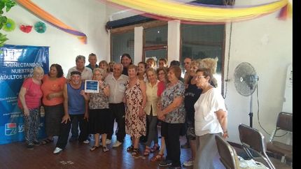 La última charla se llevó a cabo en el centro de jubilados y pensionados arco iris, de lomas oeste.