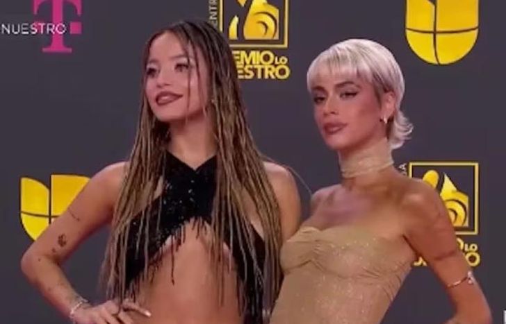 Emilia y Tini, en Miami.