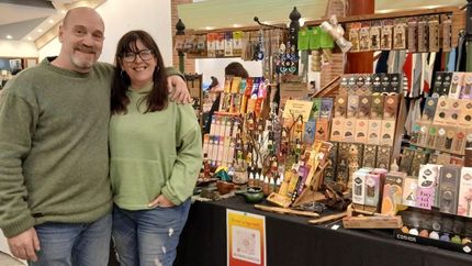 La feria se destaca por la calidad de los emprendimientos.