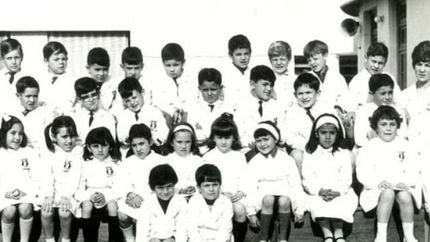 Fotografía de 1° grado turno tarde del año 1967. Fotografía de 1° grado turno tarde del año 1967.
