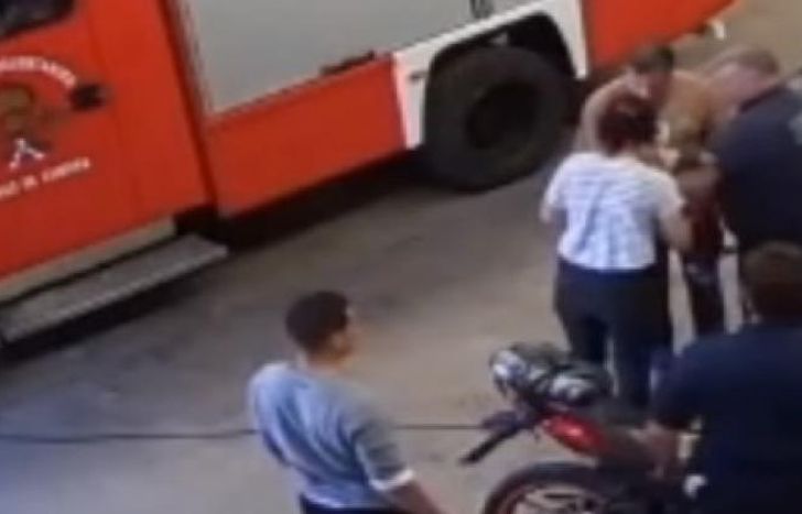 Los Bomberos de Lomas salvaron a un nene de 13 meses.