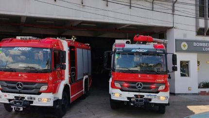 el rapido accionar de los bomberos de lomas ante la llegada de una nena desvanecida