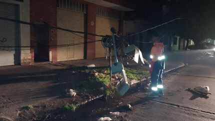Defensa Civil trabajó en el lugar. Defensa Civil trabajó en el lugar.