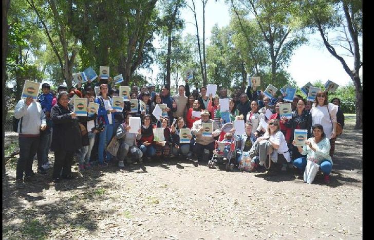 Hubo un curso de jardinería en el Parque de Albertina.