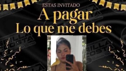 El vecino usó el ingenio para escrachar a la supuesta estafadora.