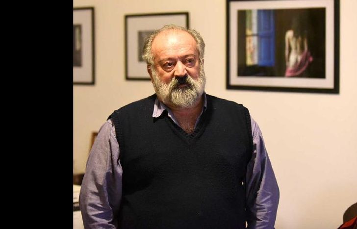 en plena charla sobre su arte, con el diario la unión.