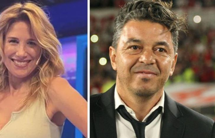 Alina Moine le mandó una picante indirecta a Marcelo Gallardo.