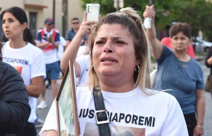 Stella, la mamá de Emiliano Villavicencio.