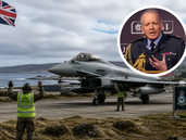 El jefe de la Real Fuerza Aérea británica (RAF), Sir Richard Knighton, advirtió hoy que la protección militar de las Islas Malvinas constituye una prioridad “innegociable” para el Reino Unido. El jefe de la Real Fuerza Aérea británica (RAF), Sir Richard Knighton, advirtió hoy que la protección militar de las Islas Malvinas constituye una prioridad “innegociable” para el Reino Unido.