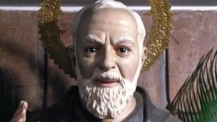 El Padre Pío fue canonizado en 2002 por el Papa Juan Pablo II.