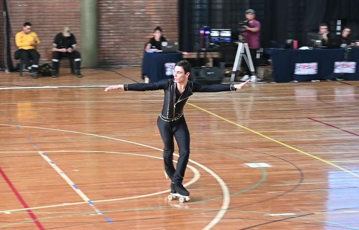 La coreografía de Kevin deslumbró al público y al jurado.