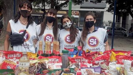 Van a estar en la plaza con un stand para recibir las donaciones.