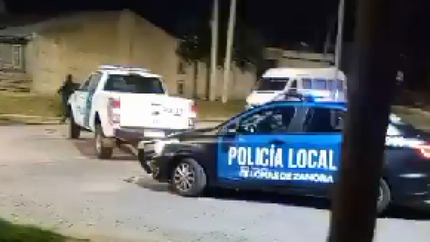 La Policía realizó un rastrillaje para atrapar a los autores del hecho. La Policía realizó un rastrillaje para atrapar a los autores del hecho.