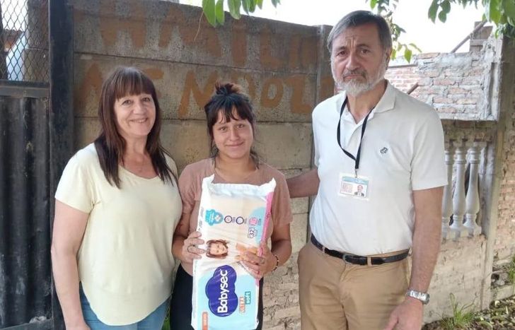 Las donaciones son destinadas a vecinas de Lomas.