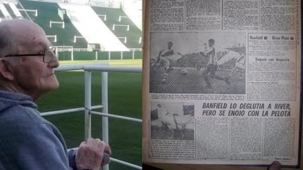 la historia del hincha de banfield que le puso gallina a river