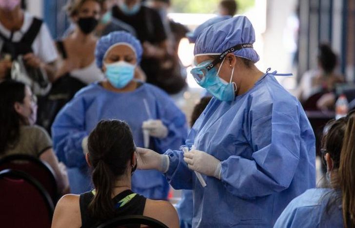 Se realizaron sólo 22.775 testeos en la última jornada.