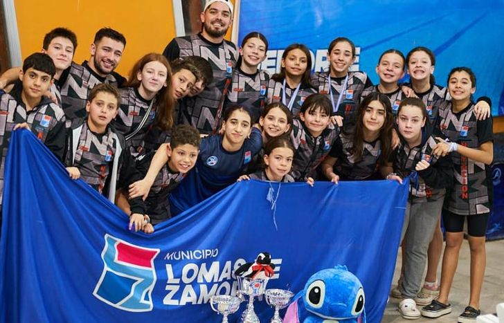 Gran actuación de los chicos de Lomas en el Campeonato Nacional.