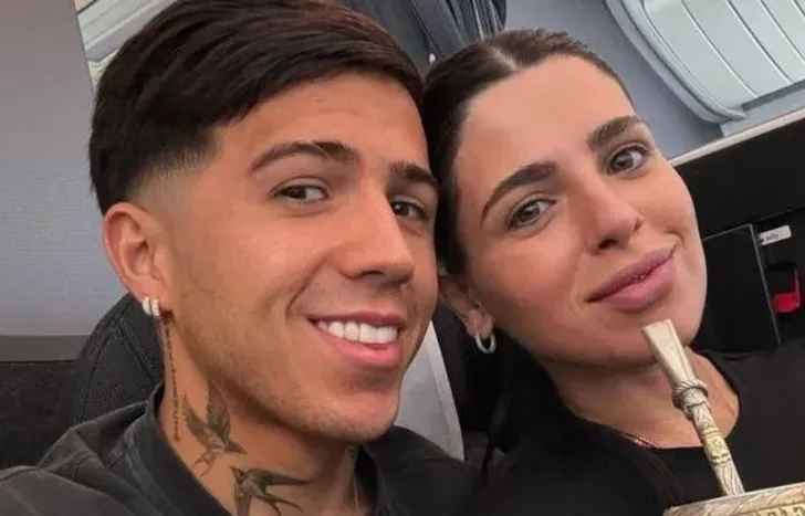 Enzo Fernández y Valentina Cervantes.&nbsp;