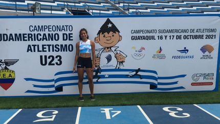 Violeta Aranda, la representante lomense en el certamen.