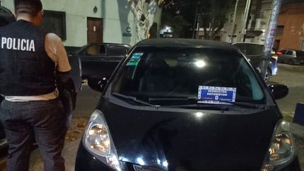 El auto fue recuperado en Ingeniero Budge. El auto fue recuperado en Ingeniero Budge.