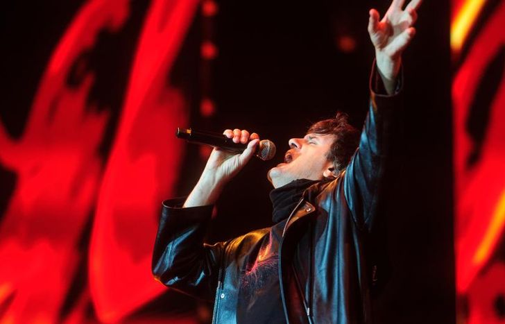 Ciro y Los Persas, en cancha de Vélez.