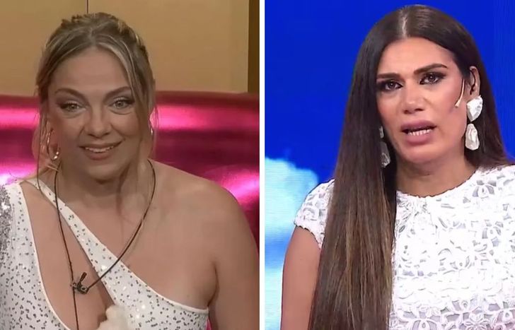 Tamara Paganini y Flor de la V, enfrentadas.&nbsp;