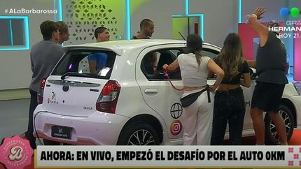 Los participantes, en torno al deseado auto: ¿quién lo ganará?