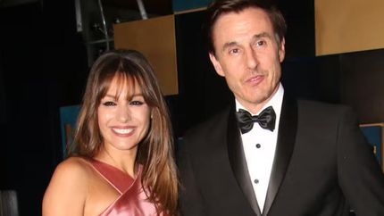 Pampita y García Moritán estuvieron juntos en la fiesta de los Martín Fierro para desmentir los rumores.