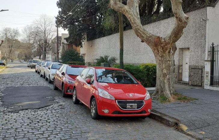 Hoy tranquila, muchas veces revolucionada: la casa de Sandro.