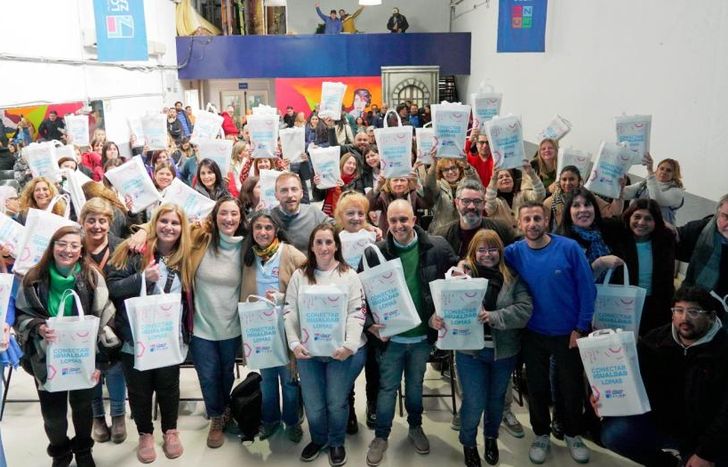 El encuentro se hizo en el Centro Cultural El Ceibo, de Banfield.