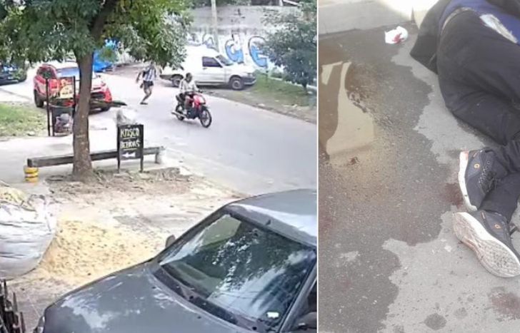 El video de la perseución y el hombre atropellado.