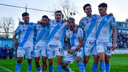Así se festejó el gol del triunfo de Temperley. Así se festejó el gol del triunfo de Temperley.